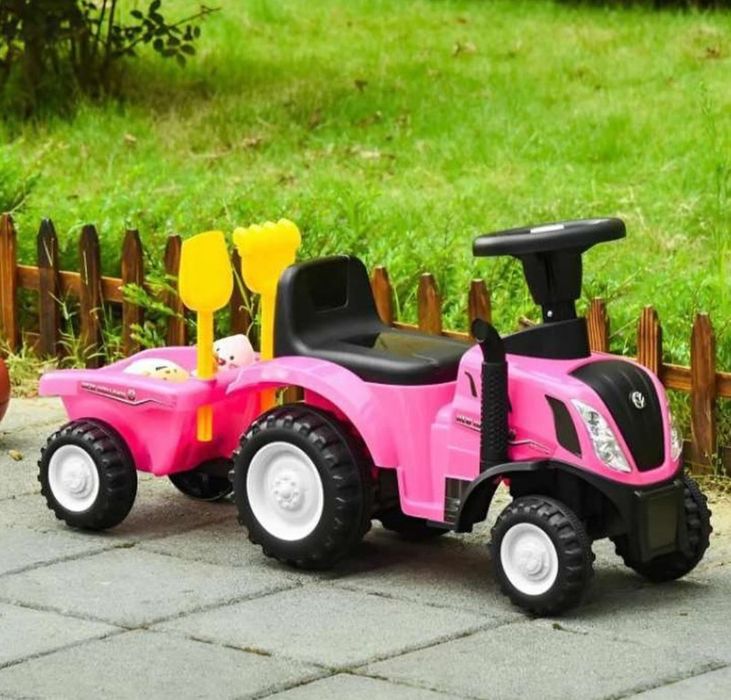 Пушкар каталка New Holland, синний трактор.