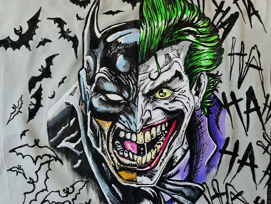 Футболка с росписью