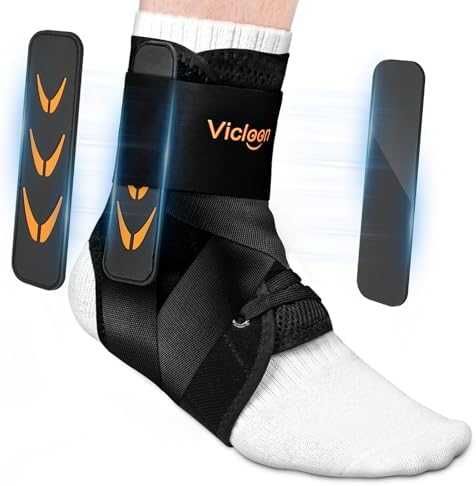 Нова Регулируема ортеза за глезен странични стабилизатори спорт бягане