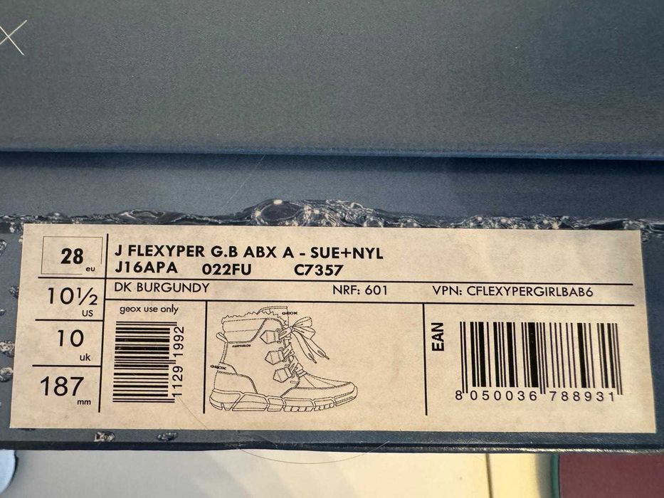 Cizme zapada GEOX fete_28 (18,7 cm)