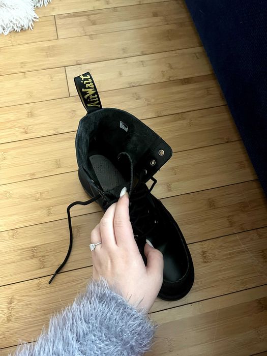 Ботуши Dr. Martens - Guard Panel Leather Lace Up Boots (1460)