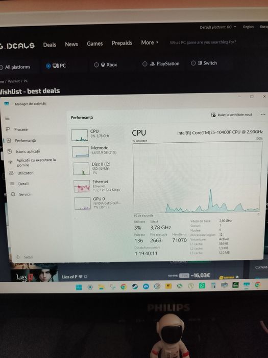 PC Gaming RTX 3060 TI