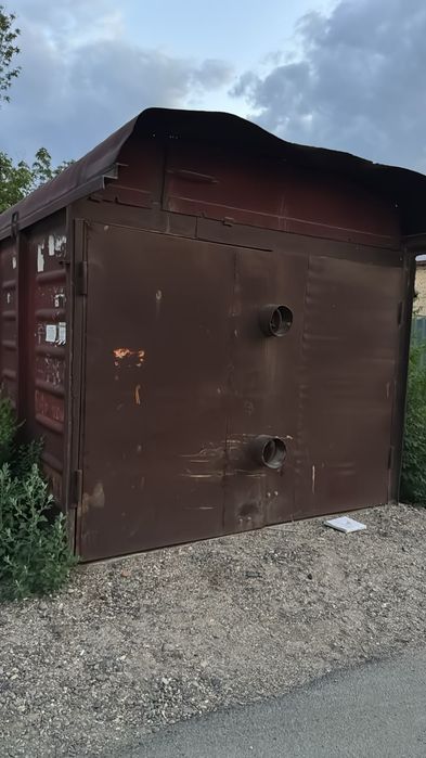 Металлический гараж