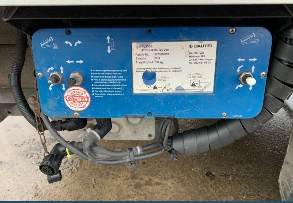 Карго Ремарке Unsinn GTP 35 3.5т. Падащ борд.