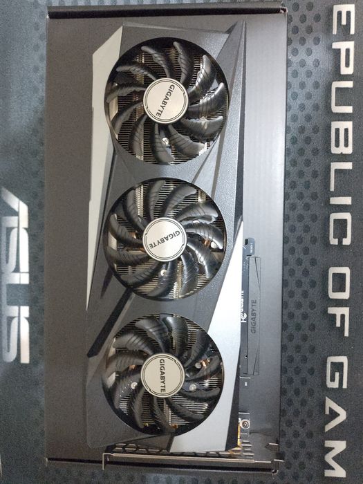 Видеокарта GeForce RTX 3060 12GB, GAMING OC. Б/У.