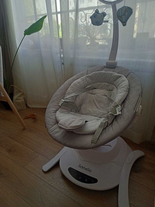 Lionelo Bella Set 2 в 1 Бебешка люлка шезлонг