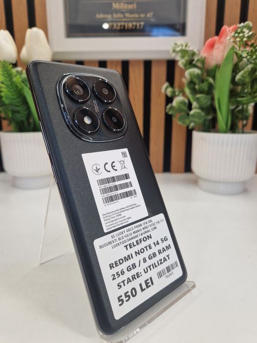 Redmi Note 14 5G 256GB / 8GB RAM Garanție! #56068