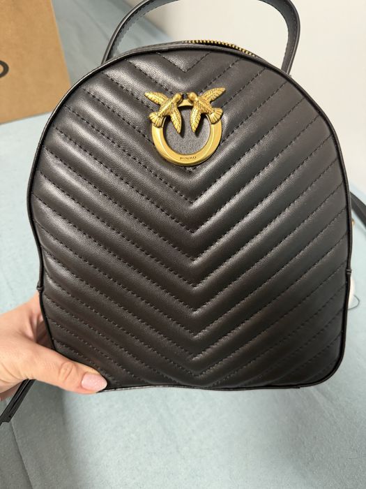 Pinko дамска черна раница