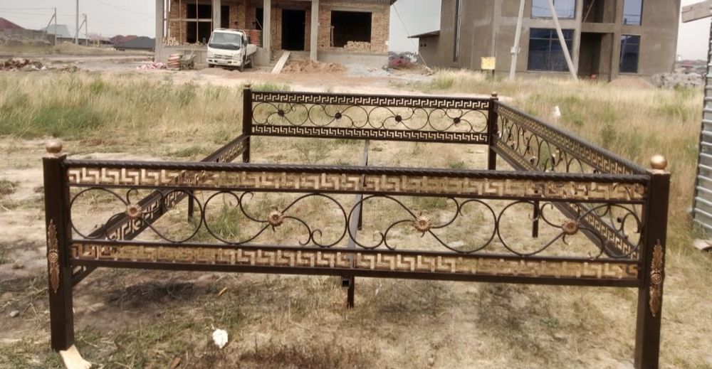 Тапчан с ковками размеры 3/4