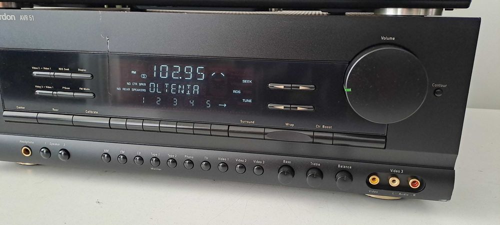 Amplituner Harman Kardon AVR 51 – Receiver High Current – Phono – RDS – Masiv 680W