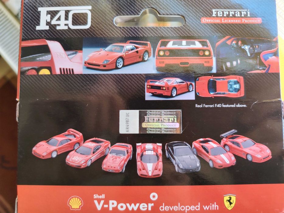 Колекционерски колички Ферари F40