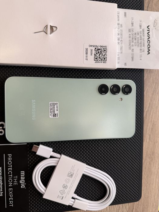 Продавам/Бартер Samsung A16 128GB НОВ гаранция Vivacom