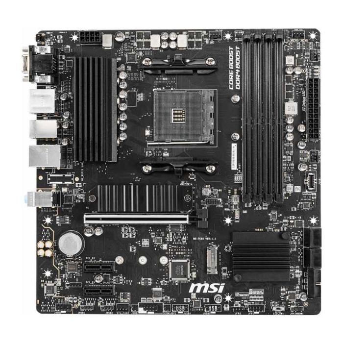 Placa de baza MSI B550M PRO-VDH AMD B550 Socket AM4 micro ATX