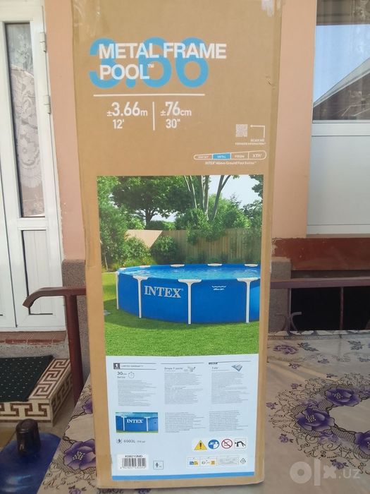 INTEX bassen yangi 3.66m×76cm
