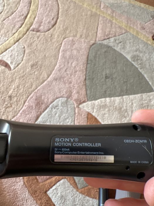 Игровой контроллер Sony PlayStation Move черный