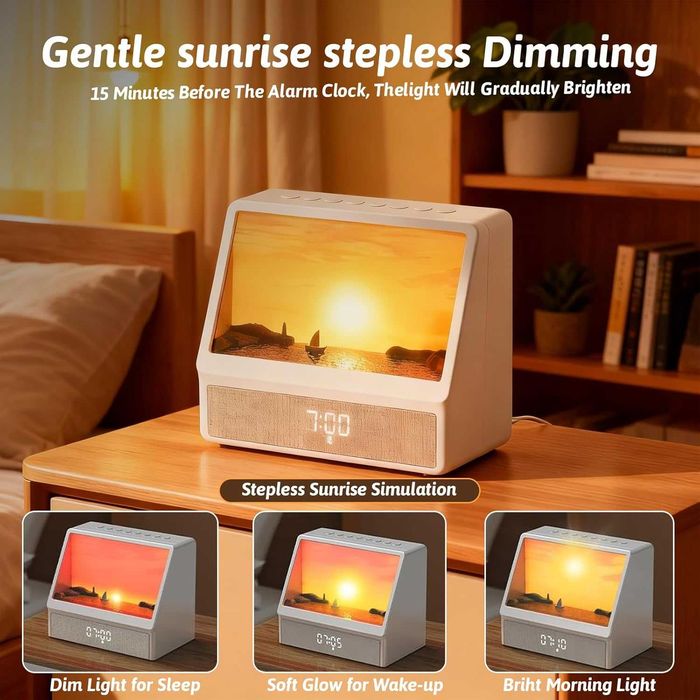 Будилник Gemmac Sunrise Hatch