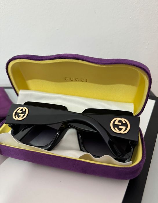 Ochelari de soare originali cu factura Gucci GG0053S NOI