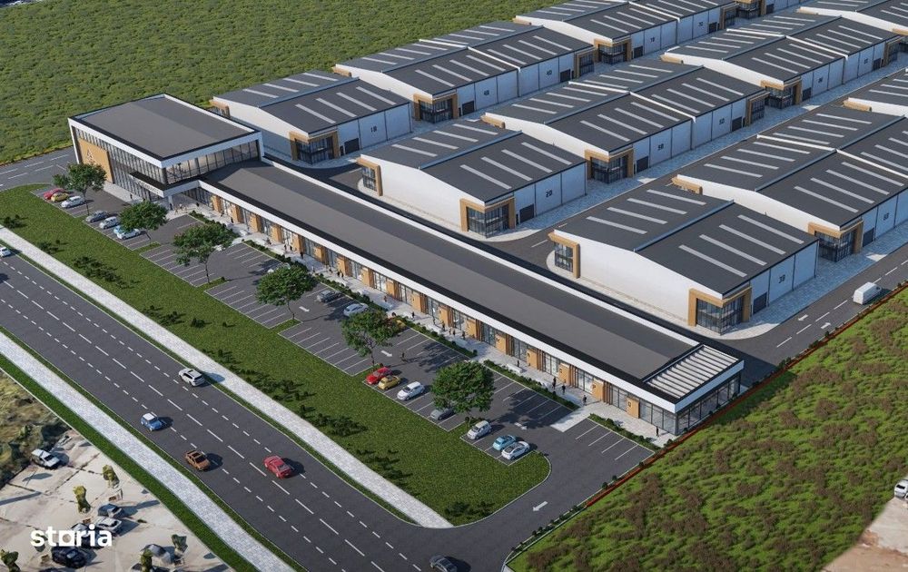 Hale noi de 580mp in Popesti Leordeni - Vedere 2