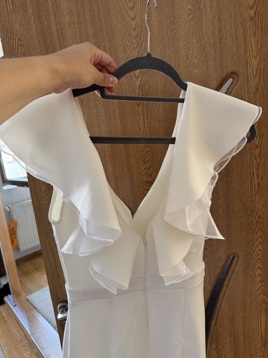 Rochie alba cununie civila