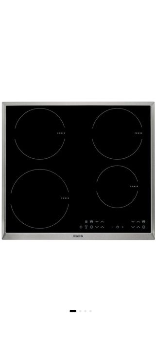 Plita inductie AEG HK634200XB, 4 zone de gatit, Touch control, Sticla
