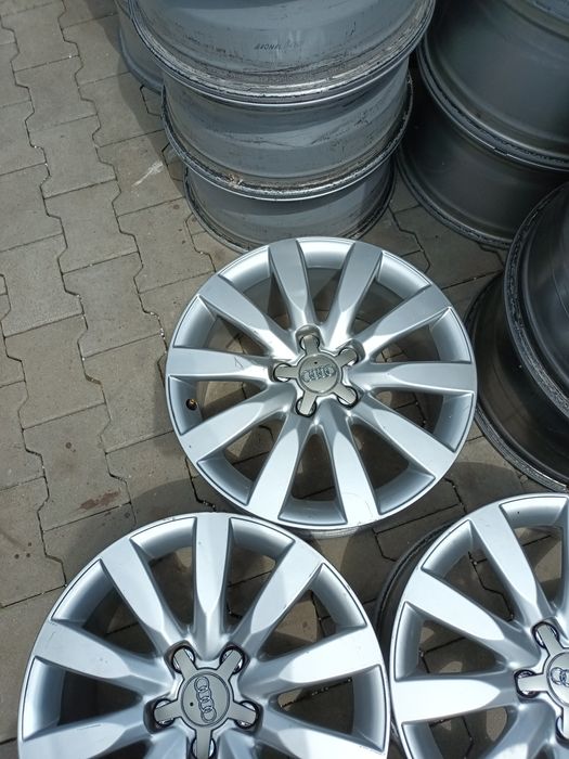 4jante aliaj 5x112 R17 originale audi a4 b8 allroad  a3,A6 Q5 q3