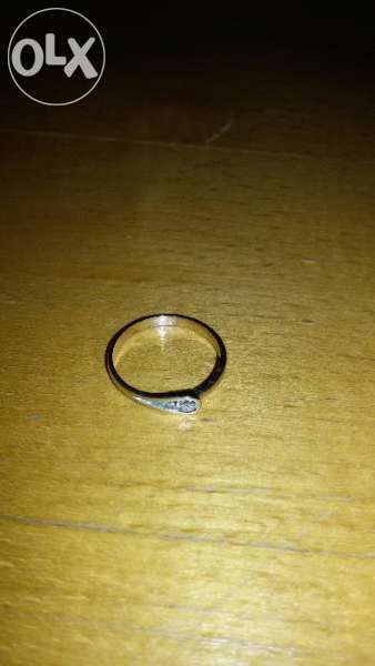 Пръстен с диамант