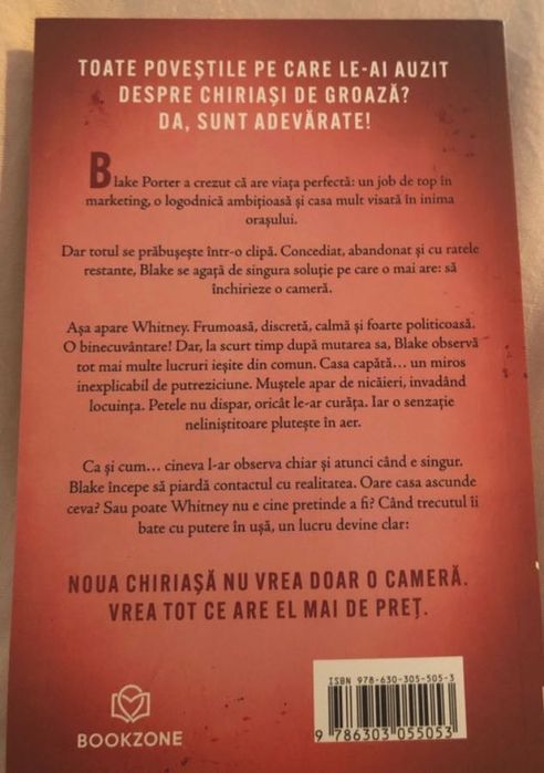 Carte Chiriasa, Freida McFadden