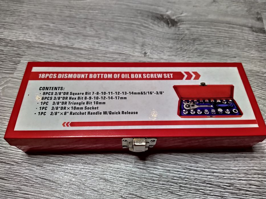 Trusa Profesionala Chei Buson Baie Ulei 18 Piese Nou!