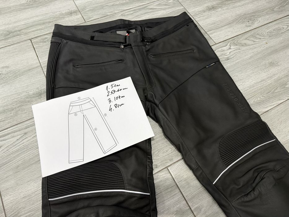 Pantaloni moto ca și noi piele Hein gericke