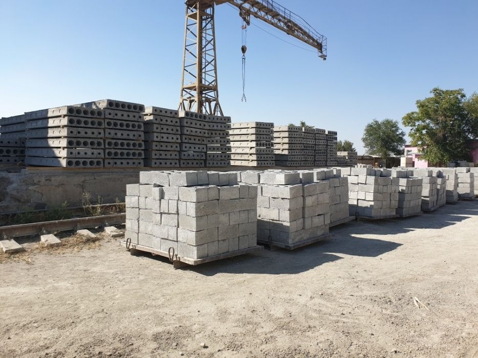 Плиты перекрытия, фбс блоки, лотки, лестничный марш, шлакоблоки!