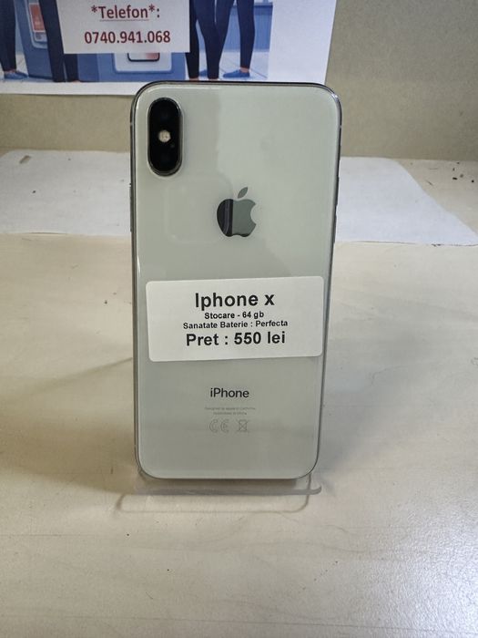 Iphone x / 64 gb / Garantie