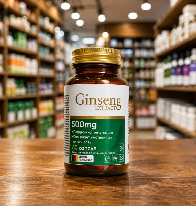 Ginseng 500 mg 60ta kapsula