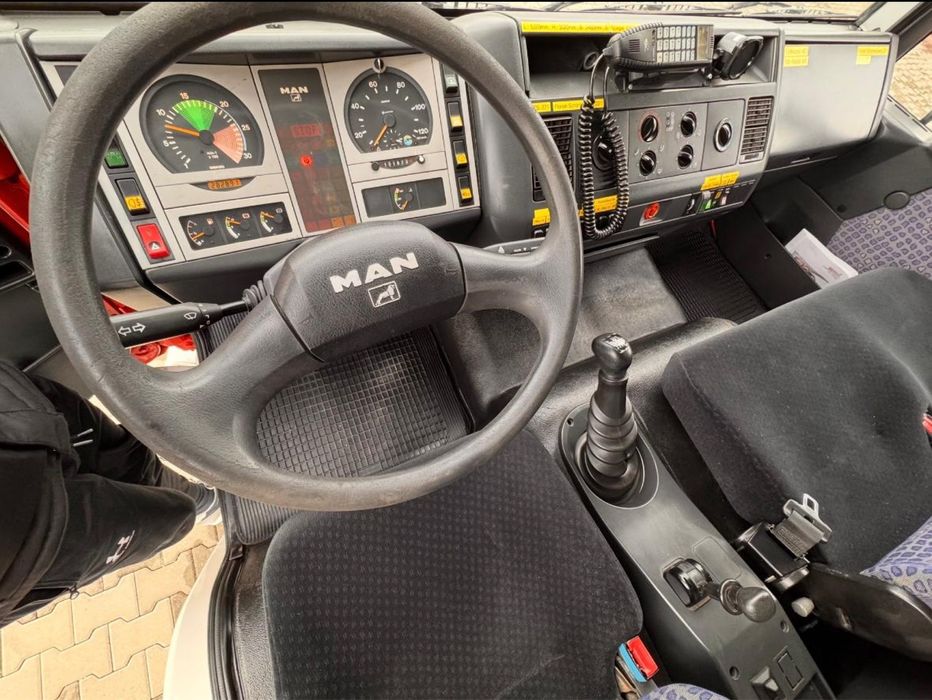 Mașina de Pompieri MAN, echipata și înmatriculată