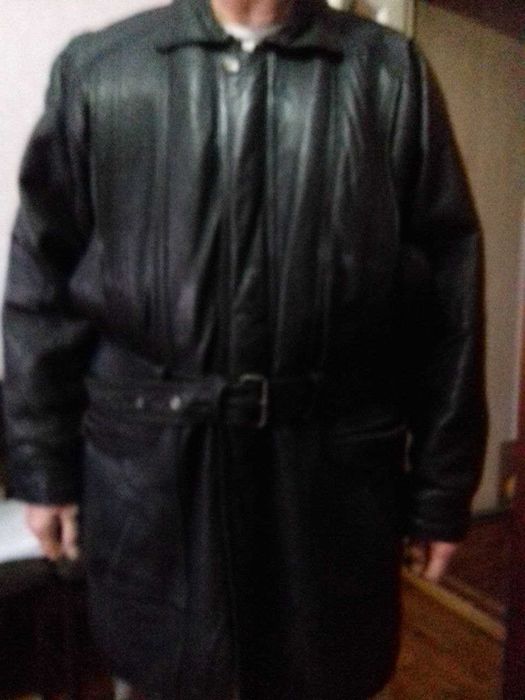 Куртка кожаная мужская