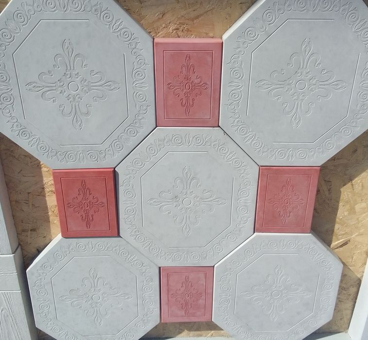 Брусчатка, Тратуарная плитка