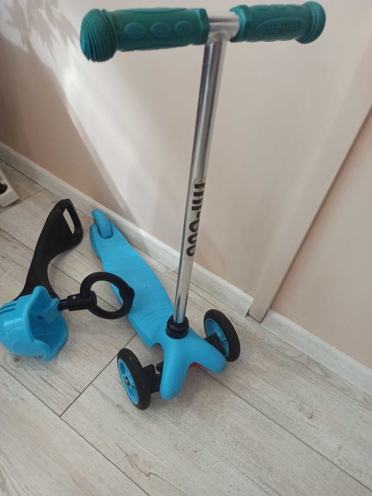 Тротинетка 3 в 1 Led скутер