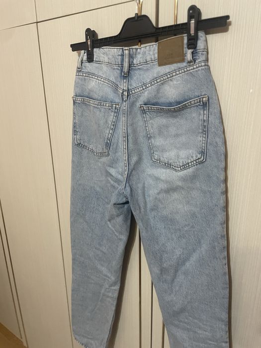 Сини дамски дънки