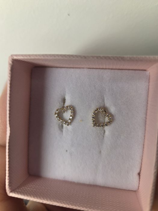 Cercei aur Splendor pt fetite mici!