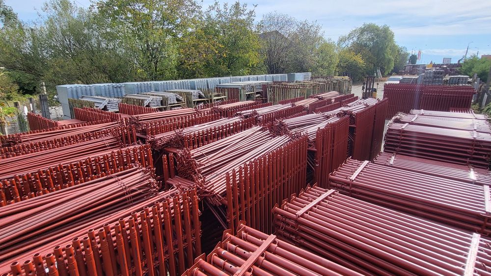 Schela metalica nouă și schelă second hand