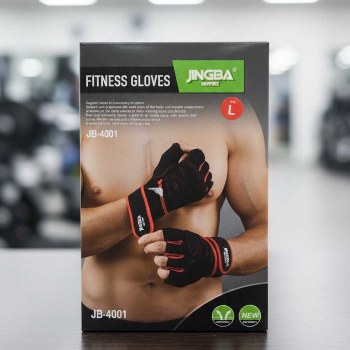 Антиплъзгащи спортни ръкавици  Jingba JB-4001 Fitness Gloves