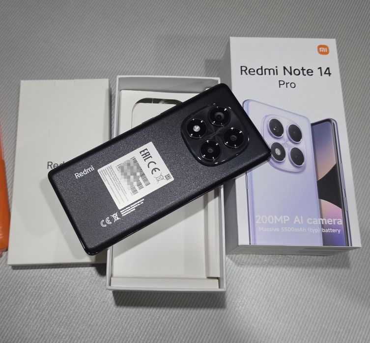 Redmi Note 14 Pro 4G/256gb/Black