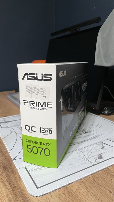 Новая RTX 5070 Asus Prime 12Gb.