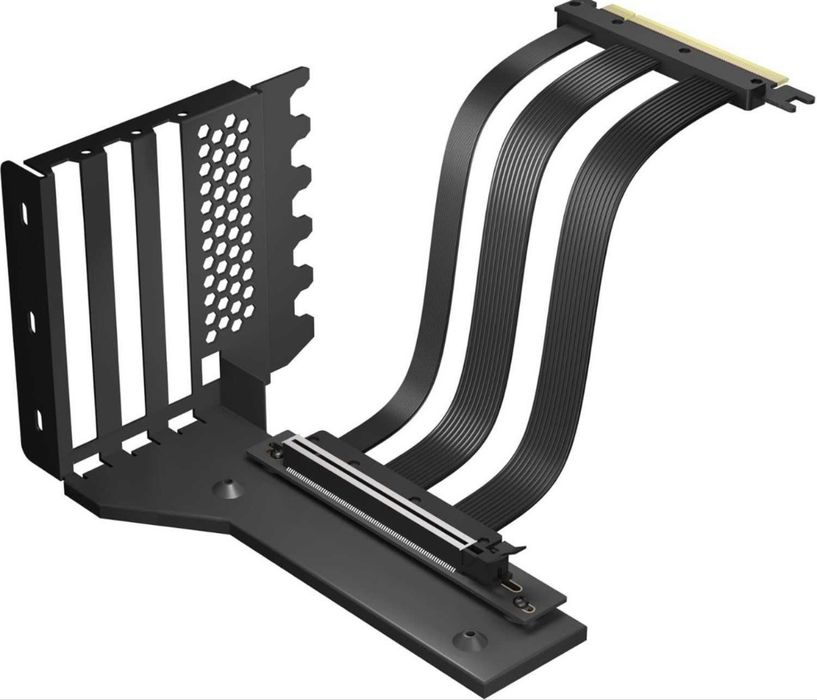 GLOTRENDS Suport Vertical GPU PCIe 5.0 x16 Riser 150mm 3 Slot RTX 5090 4090 RX 9070 Placa Video PC Gaming Resigilat Open Box