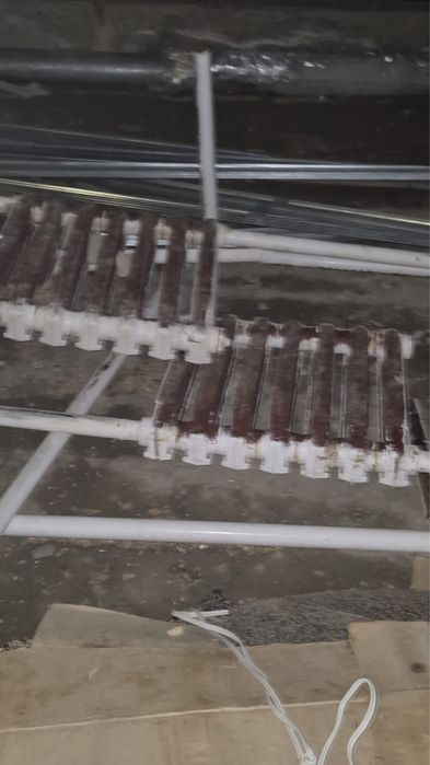 Котёл, радиатор 7 секция