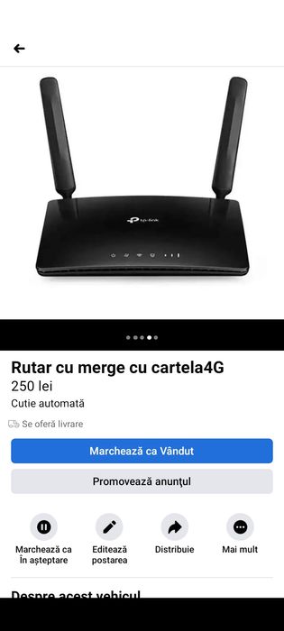 Router 4G pe cartela Telecom și digi