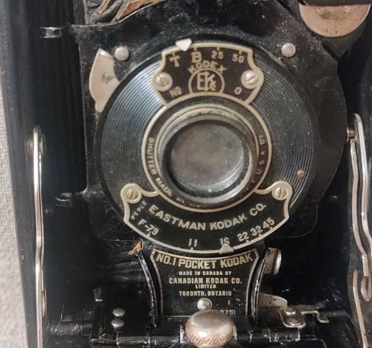 Aparat foto cu burduf KODAK Kodex NO 1 - vintage - anii 1900