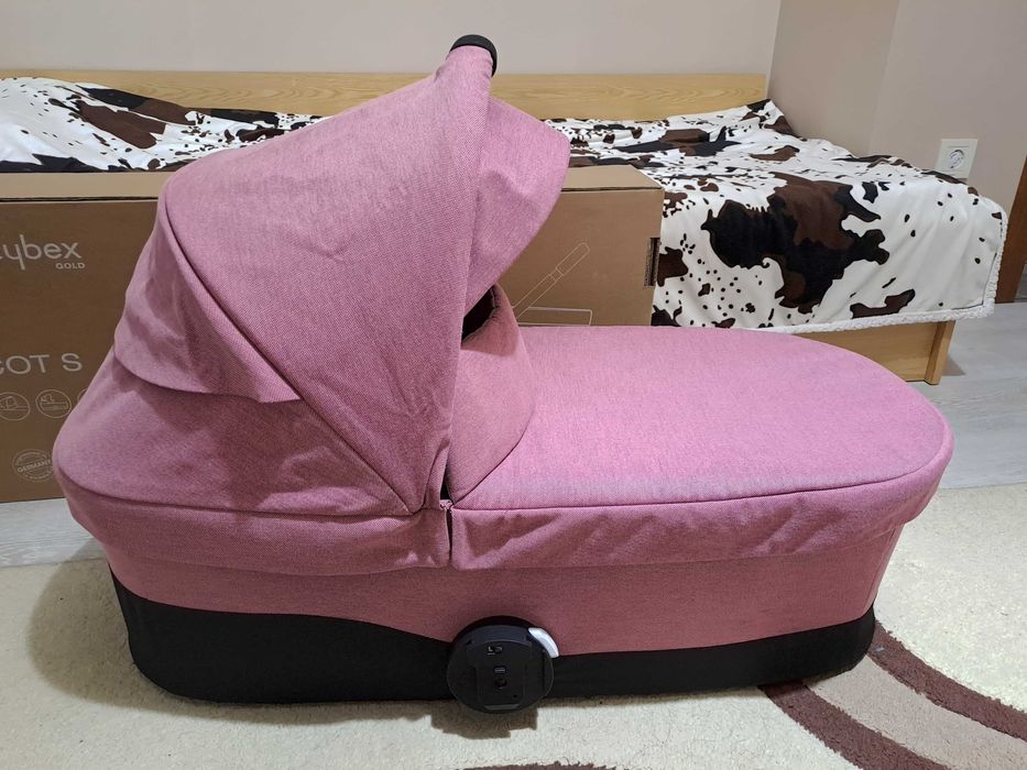 Cybex Бебешка количка Balios S Lux Magnolia Pink