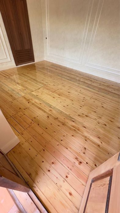 Шлифовка пол паркет