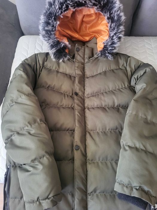 Мъжко зимно яке с качулка