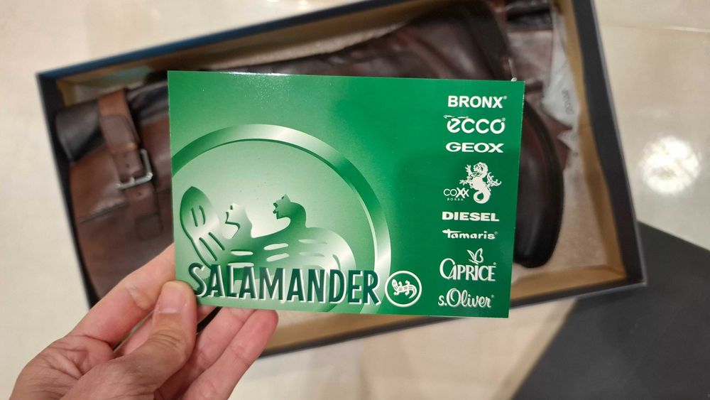 Ботуши  от естествена кожа Ecco